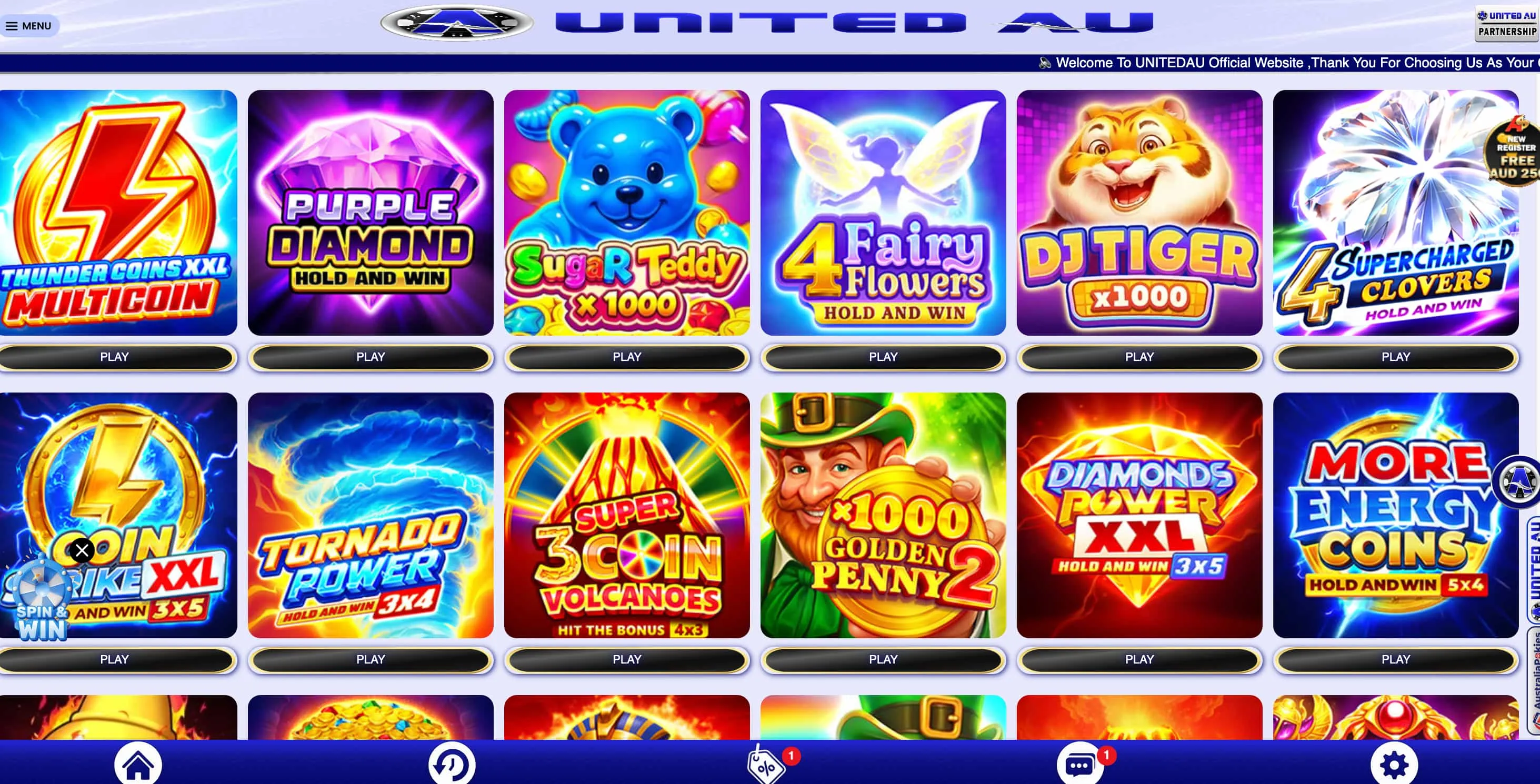 Is There a UnitedAU Casino App?